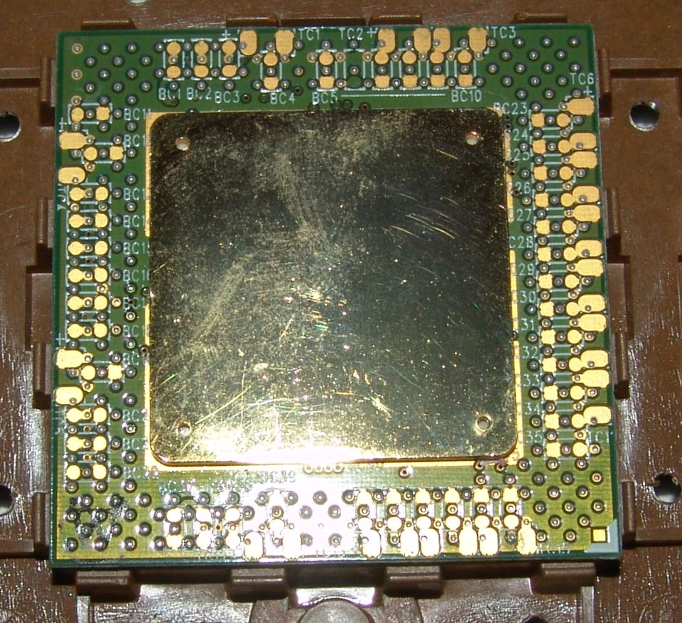 Intel Pentium P266 MMX SL2N5 Socket 5 / 7 266 Mhz CPU TT80503266 - Bild 3 von 4
