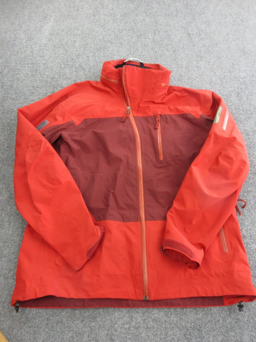 Arc'teryx Jacket Mens Large Red Full Zip Ski Shell RECCO
