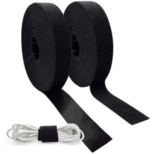 Klettband beidseitig back to back Klettverschluss Kabelbinder wiederverwendbar
