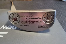Titleist Scotty Cameron California Del Mar Left Handed Putter, 33 inches, Used