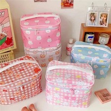 Cute Kawaii Character Pattern Cosmetic Makeup Bag