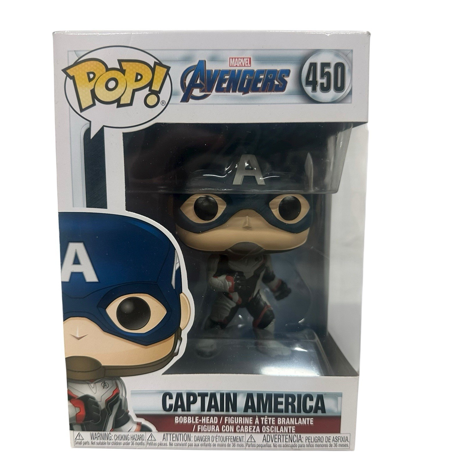 Funko Pop! Captain America 450 Avengers Marvel Comics Vinyl 