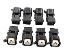 8pcs Fuel Injector Adapter Kit for EV1 to USCAR EV6  EV14 Chevy LS1 LS2 LS3
