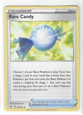 Rare Candy SWSH01 Sword & Shield Base Set Pokemon Card No. 180/202 Trainer