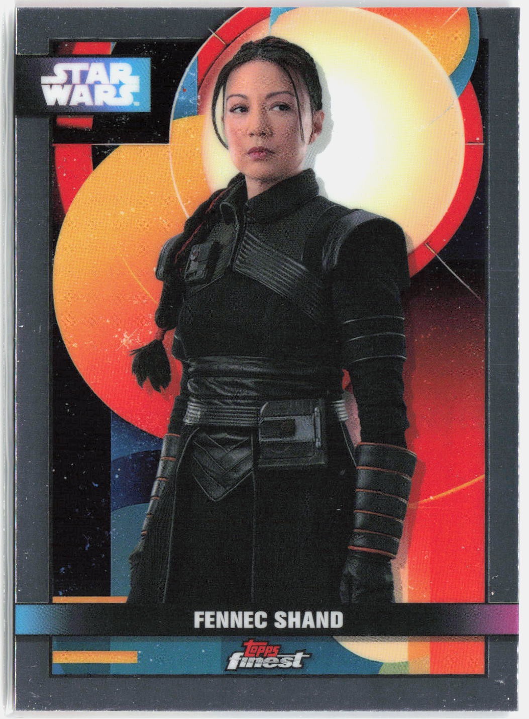 Fennec Shand #F-58 Star Wars 2025 Topps Smugglers Outpost Finest trading card — raw and PSA graded price guide