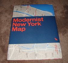 Modernist New York Map : Guide to 20th Century Modern Architecture in New York
