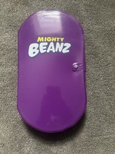 Mighty Beanz Series 4 Purple Case with 43 out of 60 beanz