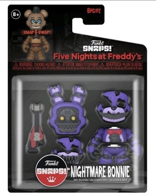 Funko SNAPS!: Five Nights At Freddy's Nightmare Bonnie - Vinyl Figur BRANDNEU