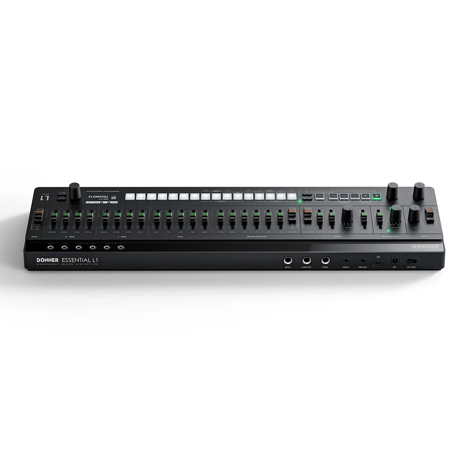 Donner ESSENTIAL L1 Synthesizer 64-Step Sequencer S2C Magnetic Modular System - Image 2 of 4