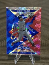 2025 Panini Crusade Albert Pujols #99 Cracked Ice St Louis Cardinals