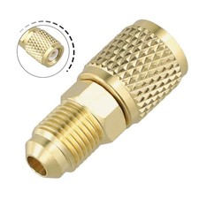 Robust Brass Male Connector for AC Systems (R32 R410a) 5/16 x F1/4 SAE