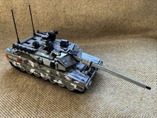 Leg0 Style Brick Built German Leopard 2A7 battle tank No Instructions See Desc
