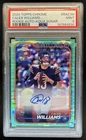 2024 Topps Chrome Caleb Williams Rookie Auto RC Aqua Sonar Refractor #/199 PSA 9