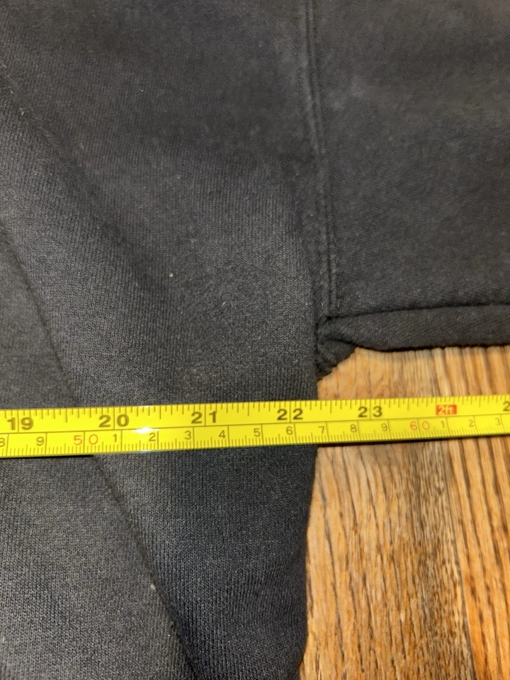 Sudadera con Capucha Grande Pro Club Para Hombre L Pullover Negra Pesada  Foto 4 de 4