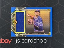 2022 Triple Threads Cavan Biggio GU Jumbo Patch Sapphire 3/3 B1