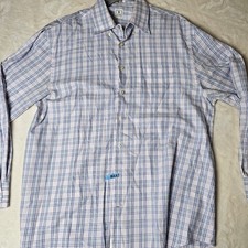 Peter Millar Shirt Button Down XL Men s Plaid Dress golf