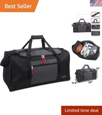 Lightweight Canvas Duffle Bags for Men  Women For Traveling, the Gym, and as...