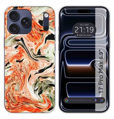 Silikonhülle Für Iphone 17 Pro Max (6.9) Marmor Design 12 Motive