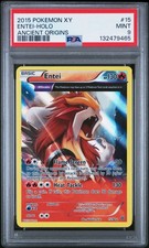 2015 POKEMON XY ANCIENT ORIGINS #15 ENTEI-HOLO PSA 9 on eBay