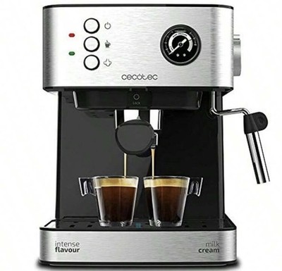 Cecotec Espresso Maschine 20 Bar Siebträger Kaffeemaschine Express Power