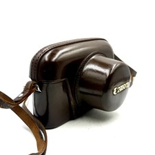 Canon Leather Camera Hard Cases with Strap for sale | eBay
