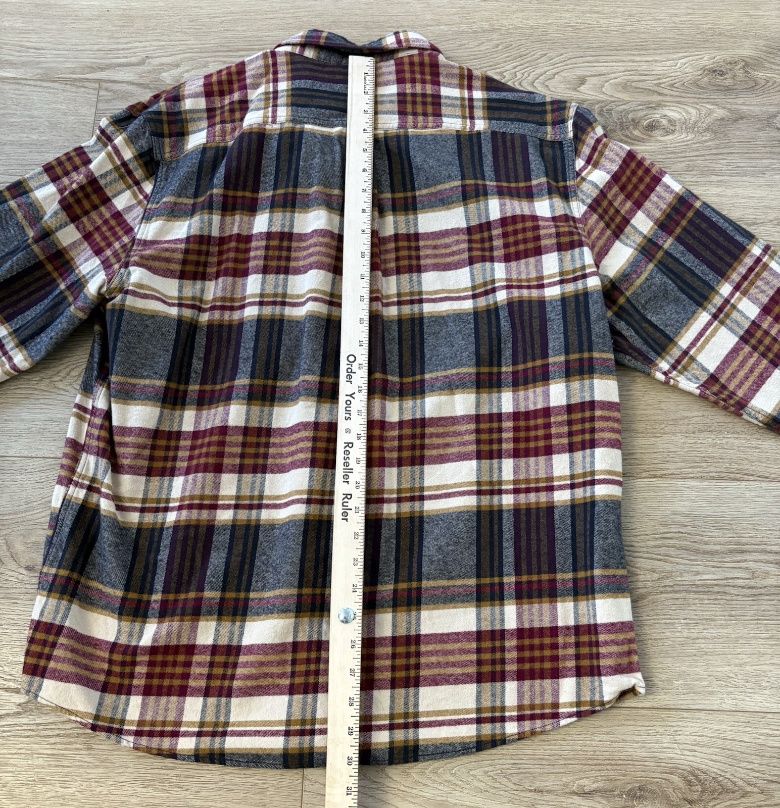 Dubinik Custom Version Button Up Flannel Shirt Me… - image 10