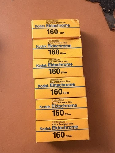 Kodak Ektachrome 160 Film 120 Medium Format Expired Film Lot - product listing photo