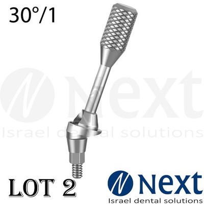 Lot x 2 Dental Multi Unit only 30° Neo Dent GM compatible Fit  1 mm