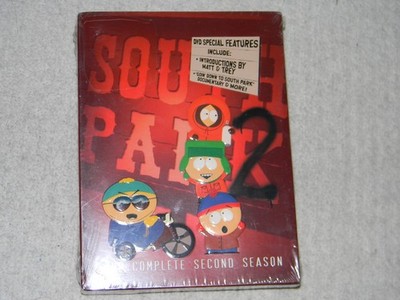 South Park: The Complete Second Season (DVD, 1998) Brand New Sealed