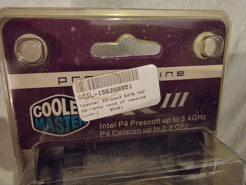 Cooler Master XDream 3 Socket 478 COPPER CPU Cooler, Blue LED, Overclocking - Image 3 of 4