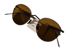 Authentic Oliver Peoples Sunglasses Matte Black Titanium G.PONTI-4 Boston Style