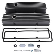 Valve Covers Fabricated Aluminum Polished For Chevy Small Block 283 302 305 327 Valve Covers Fabricated Aluminum Polished For Chevy Small Block 283 302 305 327