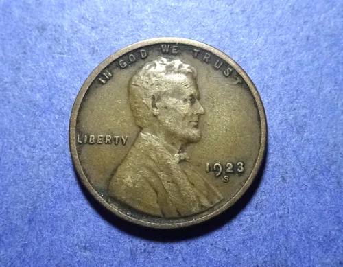 1923-S Lincoln Cent  VF