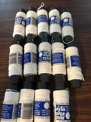 14 spools GAYLA super twine  #200 kite string household  200 feet per spool