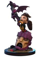 QMX Quantum Mechanix X-Men - Kitty Pryde and Lockheed Q-Fig EliteDiorama