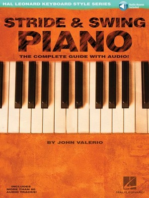 Stride & Swing Piano Hal Leonard Keyboard Style Ragtime Jazz Book Online Audio