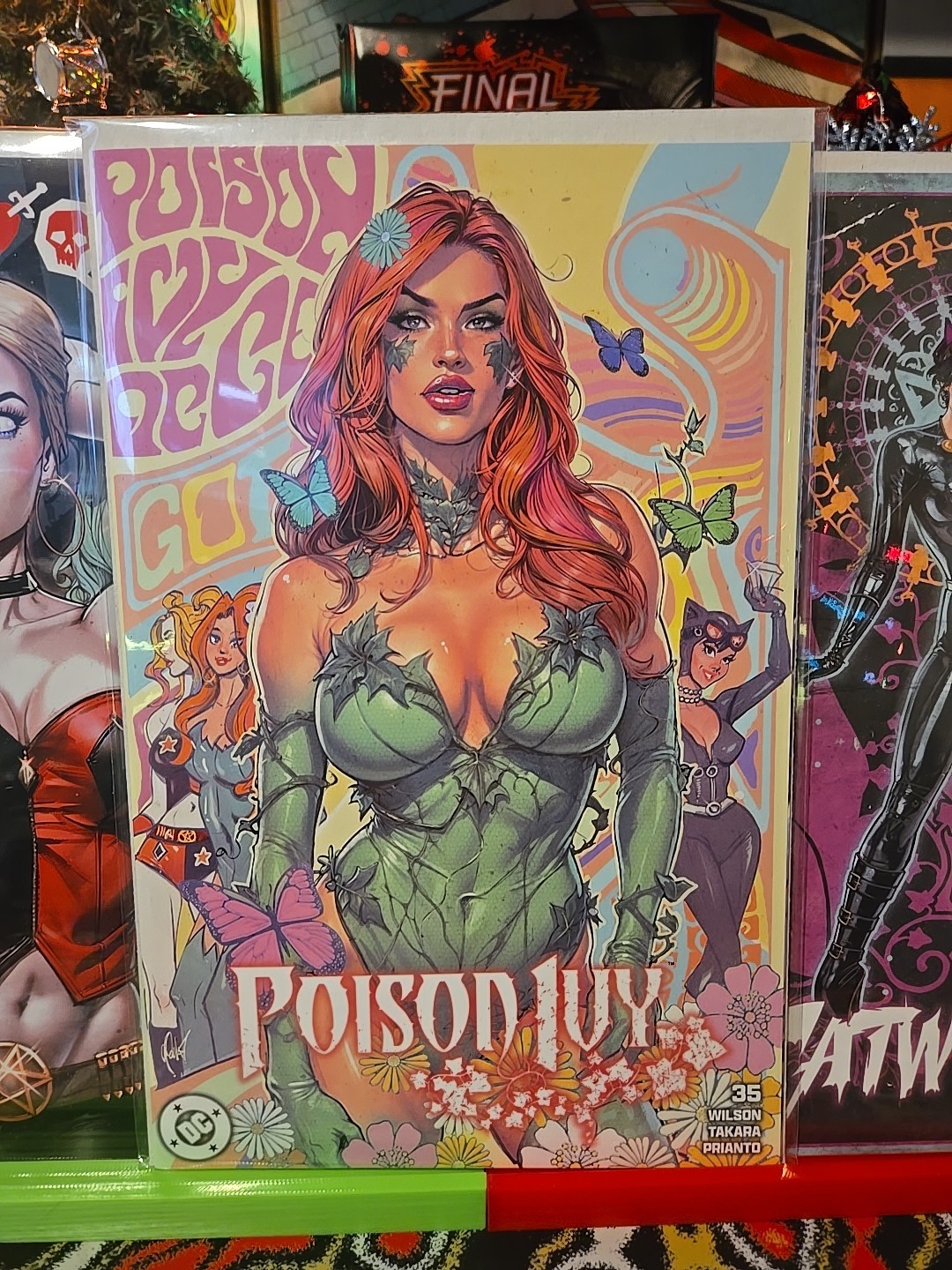 HARLEY QUINN 51 & POISON IVY 35 & CATWOMAN 81 POULAT 616 Trade Dress Variant Set