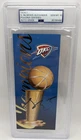 Shai Gilgeous-Alexander Signed 2025 NBA FINALS GAME 7 Ticket PSA 10 AUTO THUNDER