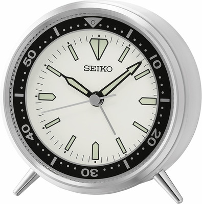 Mai T Bedroom Alarm Clock, Silver