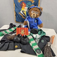 ULTIMATE Build-A-Bear Harry Potter Bundle - Slytherin Ravenclaw, Nimbus 2000,