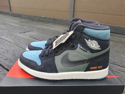 Nike Air Jordan 1 High Element Gore Tex Black Olive UK 7 EUR 41 DB2889 003