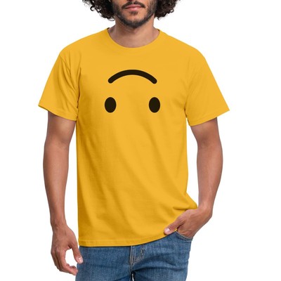Emoticon Auf Dem Kopf Kostüm Karneval Gruppenkostüm Männer T-Shirt