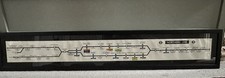 Original Paper London Underground Northern Line Diagram 