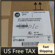 2711-B6C8 Ser B 2711B6C8 PanelView 600 Touch Key DH FRN 4.46  US Free Tax