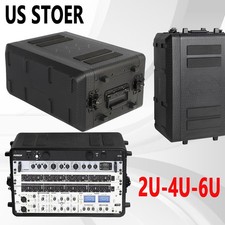 6U Rack Case Shallow 12/17 Deep Flight Case S...