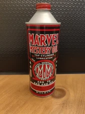 Vintage Marvel Mystery Oil Empty Pint Can - Port Chester, NY Look At Pictures G