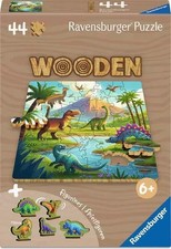 Dinosaur Days 44 Piece Wooden Jigsaw Puzzle Ravensburger New