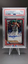 2024 Bowman Draft Reggie Jackson Retrofractor Auto-Red 4/5! 🔥