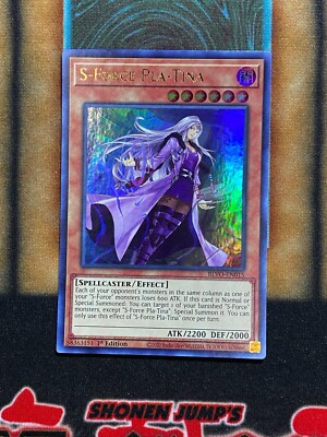 Yugioh S-Force Pla-Tina BLVO-EN015 Ultra Rare 1st Ed NM