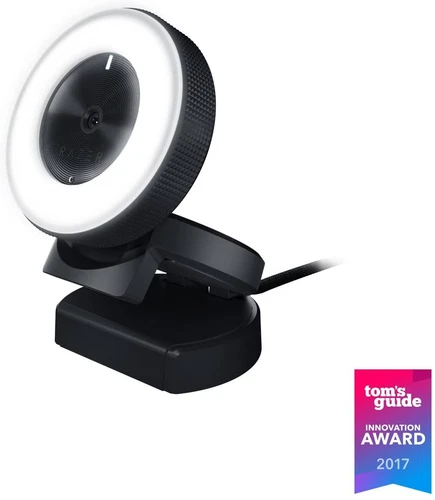 Razer Kiyo Streaming Camera with Ring Lighting USB Webcam HD Video - Black - Bild 2 von 3